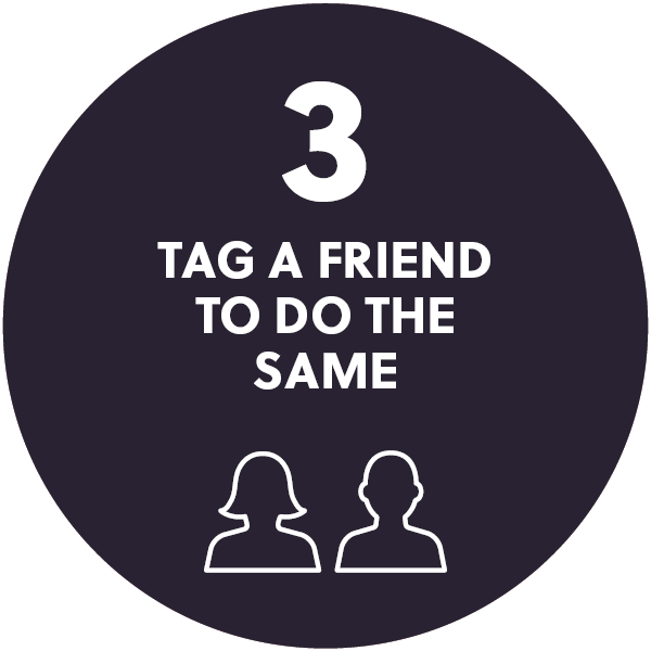 Tag a friend to do the same